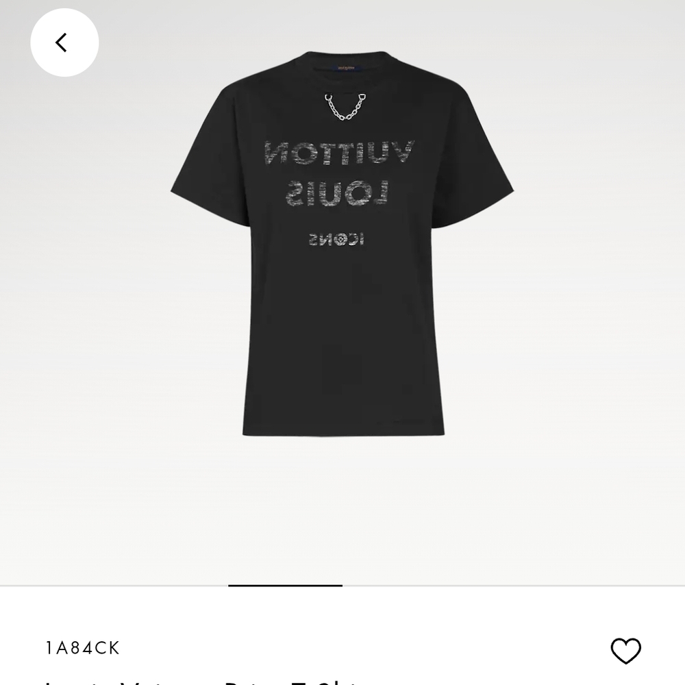 Louis Vuitton Black Graphic T-Shirt - Picture 2 of 3